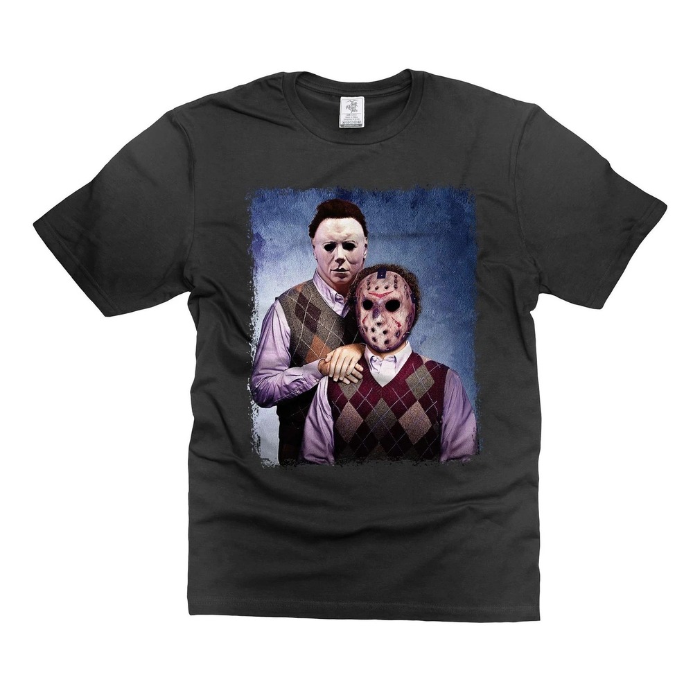 Jason And Michael Halloween Step Brothers Movie T-Shirt Horror Movie Shirt